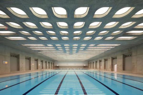 Aquatics center - Barrisol Lumiere